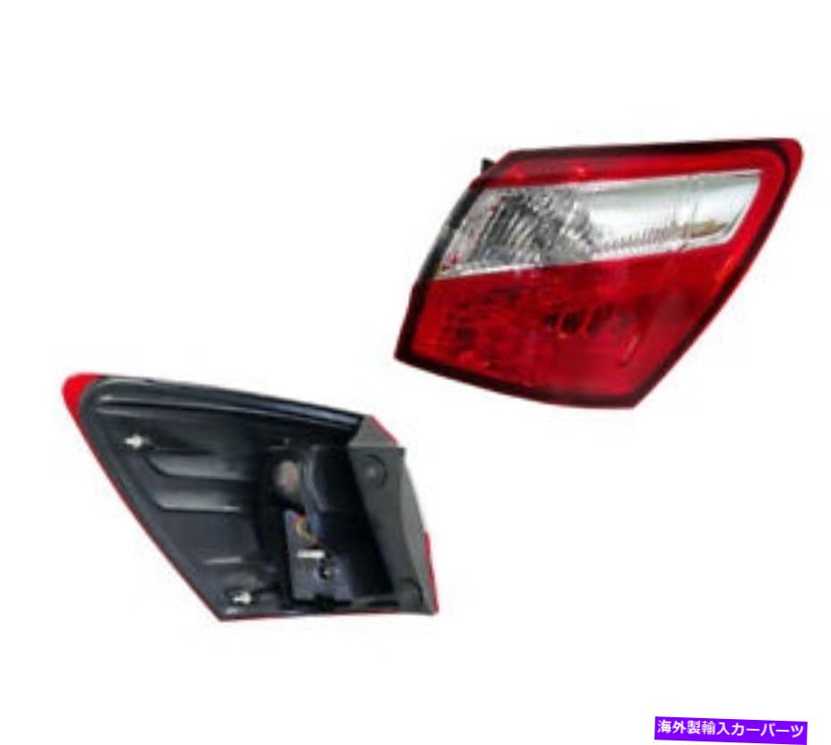 USテールライト 日産デュアリスJ10 04 / 2010-05 / 2014右右 Tail light for Nissan Dualis J10 04/2010-05/2014 OUTER-RIGHT【並行輸入品】｜Us Custom Parts Shop USDM