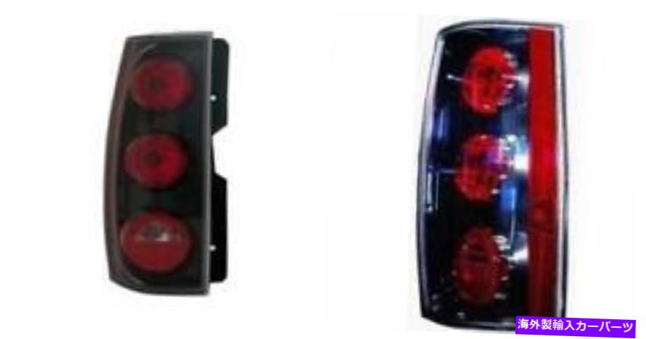 USテールライト サイド/ペアフィット2007 - 2014 GMC Yukon XLリアテールライトアセンブリの交換 SIDE/PAIR fits 2007 - 2014 GMC Yukon XL Rear Tail Light Assembly Replacement【並行輸入品】