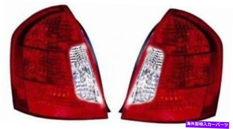 USテールライト サイド/ペアフィット2006 - 2011 Hyundaiアクセントリアテールライトアセンブリの交換 SIDE/PAIR fits 2006 - 2011 Hyundai Accent Rear Tail Light Assembly Replacement【並行輸入品】