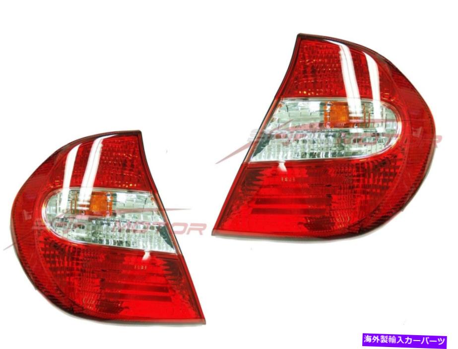 USテールライト 2002-2004トヨタカムリXLE SEルテールライトドライバー＆旅客側W /電球 For 2002-2004 Toyota Camry XLE SE LE Tail Lights Driver & Passenger Side W/Bulbs【並行輸入品】