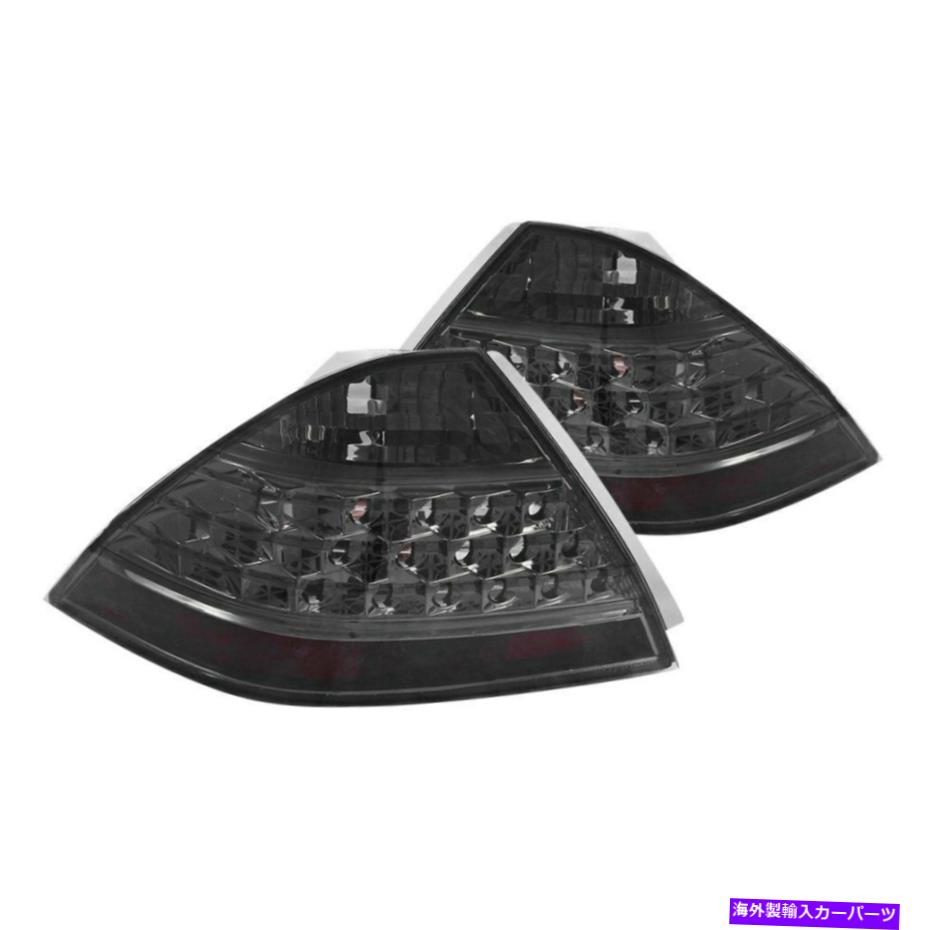 USテールライト ホンダアコード2006-2007アナゾクローム/スモークLEDテールライト For Honda Accord 2006-2007 Anzo Chrome/Smoke LED Tail Lights【並行輸入品】