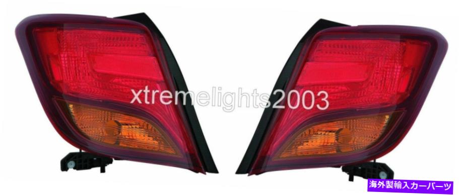 USテールライト トヨタ・ヤリス・ハッチバック2015-2016右左Taillightテールライトリアランプペア TOYOTA YARIS HATCHBACK 2015-2016 RIGHT LEFT TAILLIGHT TAIL LIGHT REAR LAMP PAIR【並行輸入品】