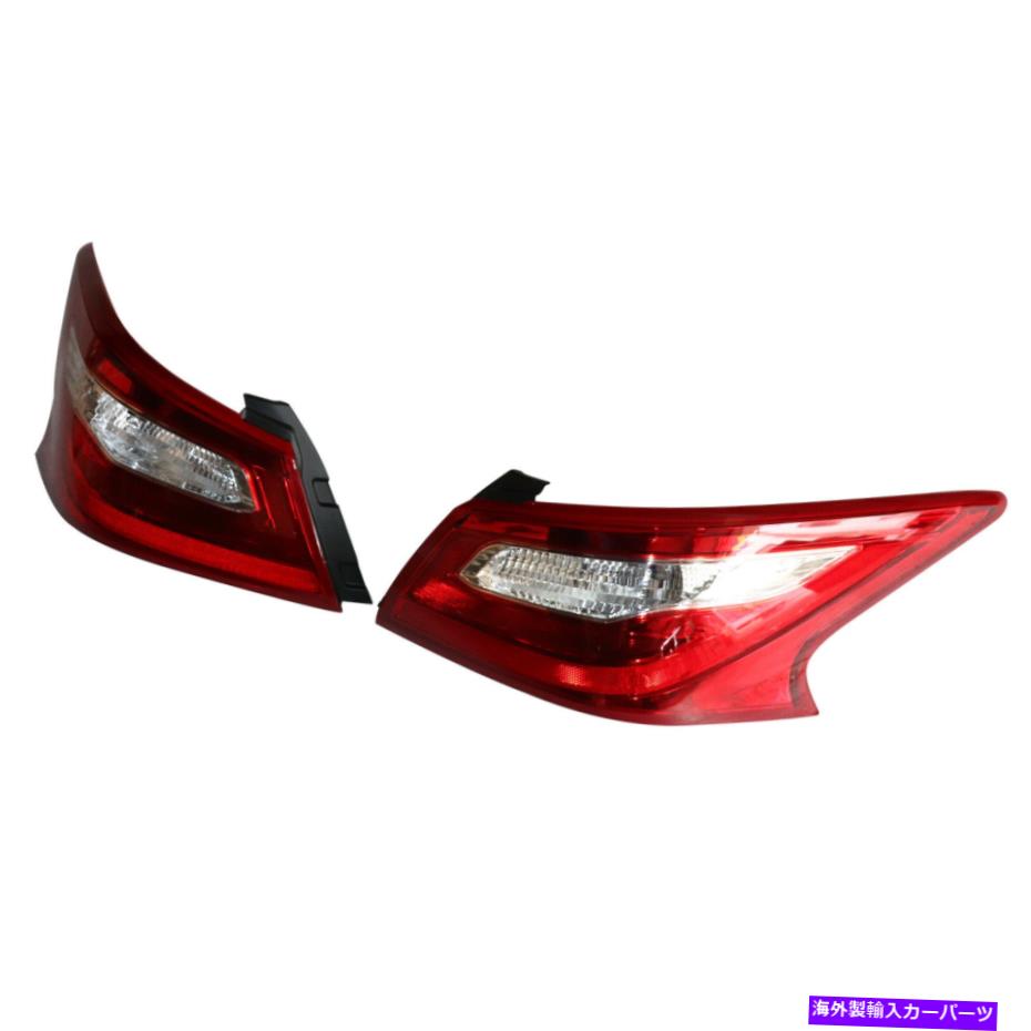 USテールライト 2016-2018日産アルティマのためのテールライトアセンブリセット左右 Tail Light Assembly Set For 2016-2018 Nissan Altima Left & Right【並行輸入品】