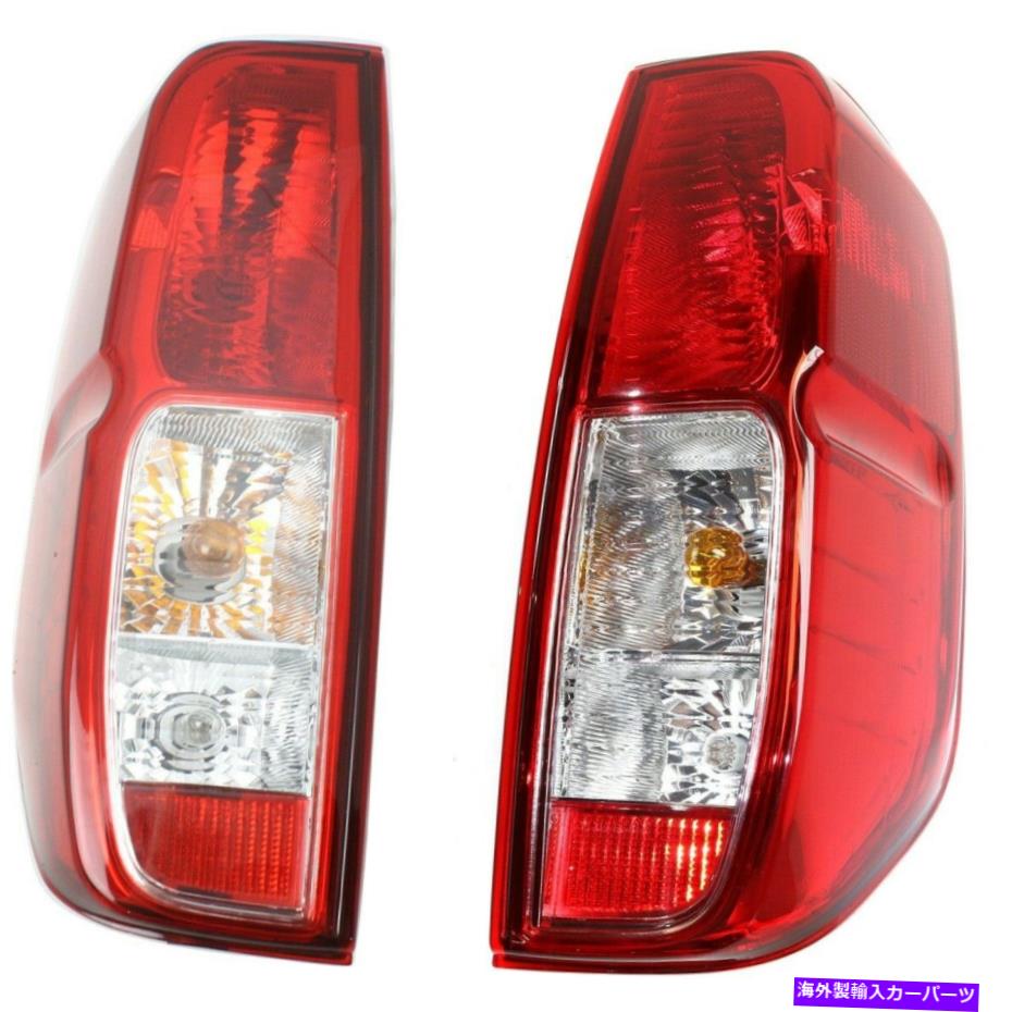 USテールライト 2014-2018日産フロンティアセット2ドライバーと旅客サイドカーパのテールライト Tail Light For 2014-2018 Nissan Frontier Set of 2 Driver and Passenger Side CAPA【並行輸入品】