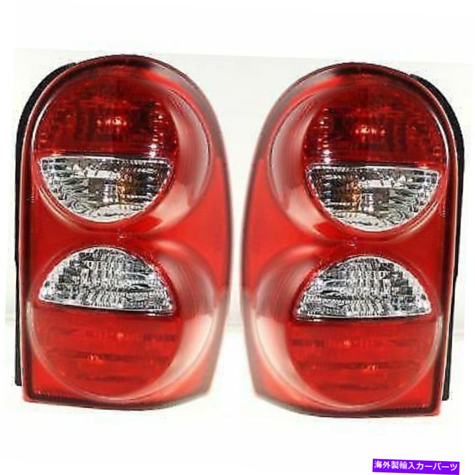 USテールライト 2005年から2007年のジープLieep LH Rh.のペアテールライト Pair Tail Light for 2005-2007 Jeep Liberty LH RH【並行輸入品】