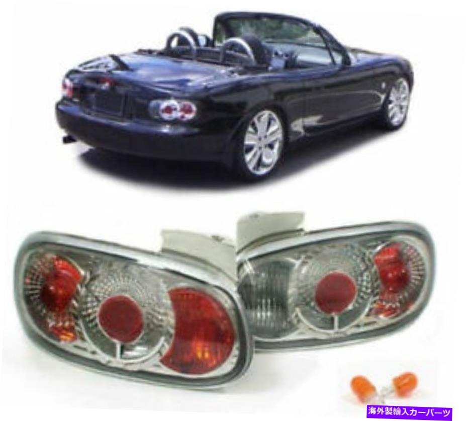 USテールライト Mazda Miata MX5 NB 1998 - 2005モデルのためのクリアテールライト CLEAR TAIL LIGHTS for MAZDA MIATA MX5 NB 1998 - 2005 MODEL【並行輸入品】
