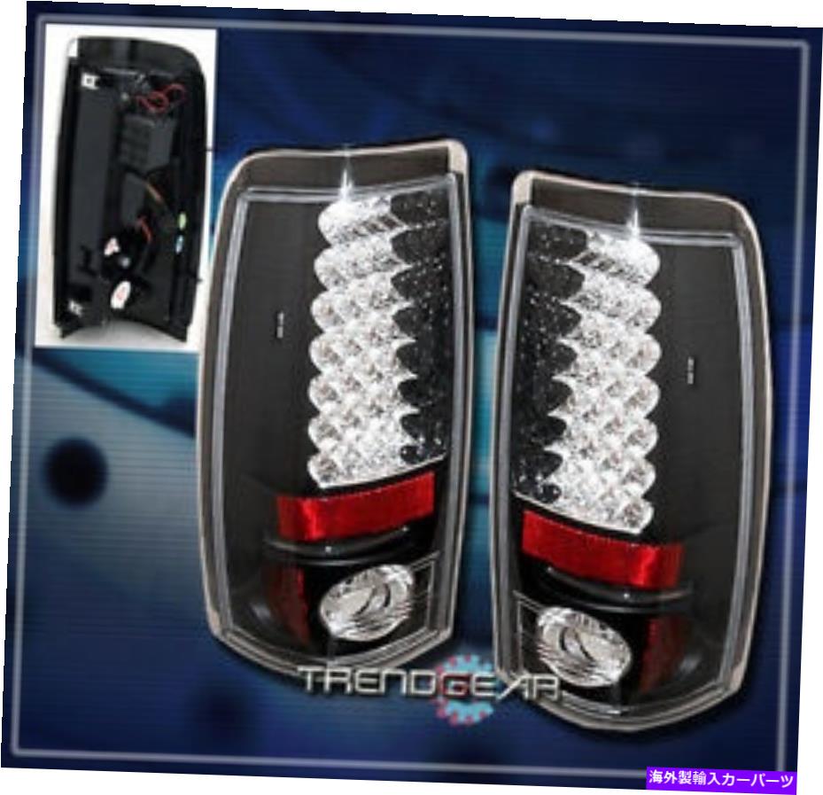 USテールライト 03-06 Silverado / Sierra LEDテールライトブレーキランプブラック 03-06 SILVERADO/SIERRA LED TAIL LIGHT BRAKE LAMP BLACK【並行輸入品】|Us Custom Parts Shop USDM