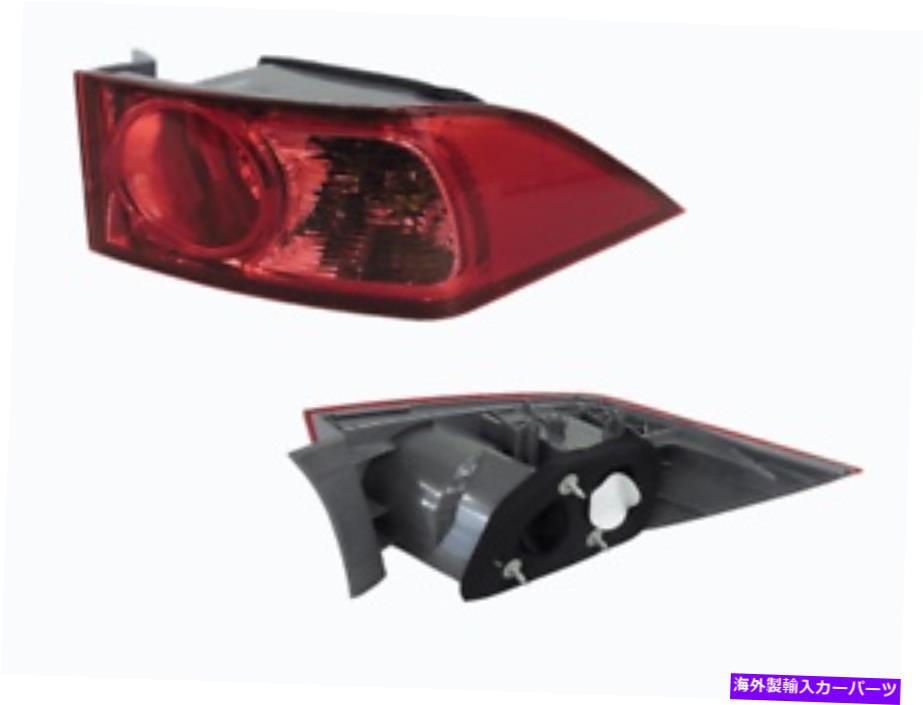 USテールライト ホンダアコードユーロCL 2005-2008のための外側の右側の右側 OUTER TAIL LIGHT RIGHT HAND SIDE FOR HONDA ACCORD EURO CL 2005-2008【並行輸入品】｜Us Custom Parts Shop USDM
