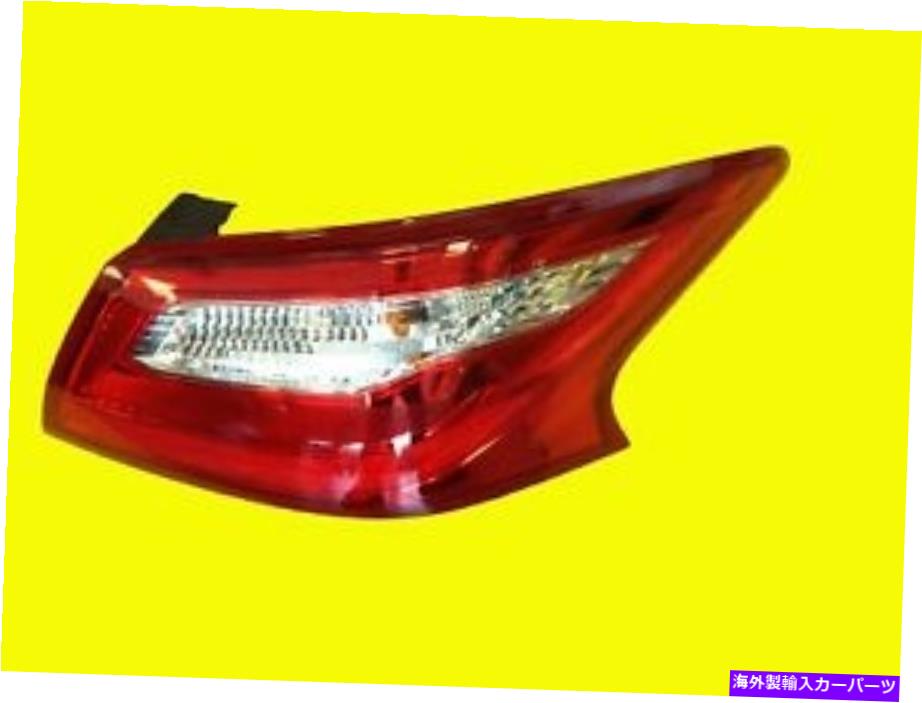 USテールライト テールライトアウター乗客(右)金具Altima 2016-2018 26550-9hs0a. Tail light OUTER Passenger (Right) fits Nissan Altima 2016-2018 | 26550-9HS0A【並行輸入品】|Us Custom Parts Shop USDM