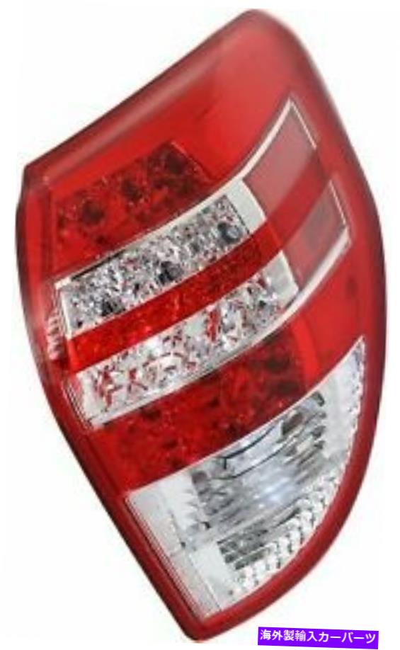 USテールライト 2009-2012トヨタRAV4~2819142Cのための旅客側クリア＆レンズテールライト Passenger Side Clear & Red Lens Tail Light for 2009-2012 Toyota RAV4 TO2819142C【並行輸入品】