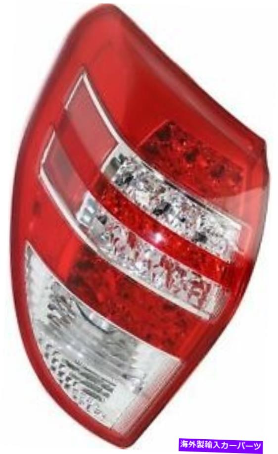 USテールライト 2009-2012トヨタRAV4から2818142Cのためのドライバーサイドクリア＆レンズテールライト Driver Side Clear & Red Lens Tail Light for 2009-2012 Toyota RAV4 TO2818142C【並行輸入品】