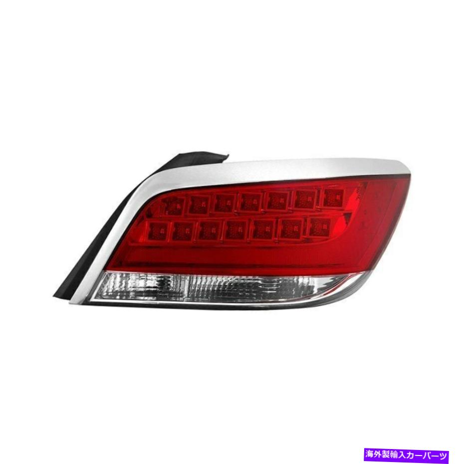 USテールライト Xtune Alt-JH-BLAC10 - R旅客サイドクロム/赤ファクトリースタイルLEDテールライト XTune ALT-JH-BLAC10--R Passenger Side Chrome/Red Factory Style LED Tail Light【並行輸入品】
