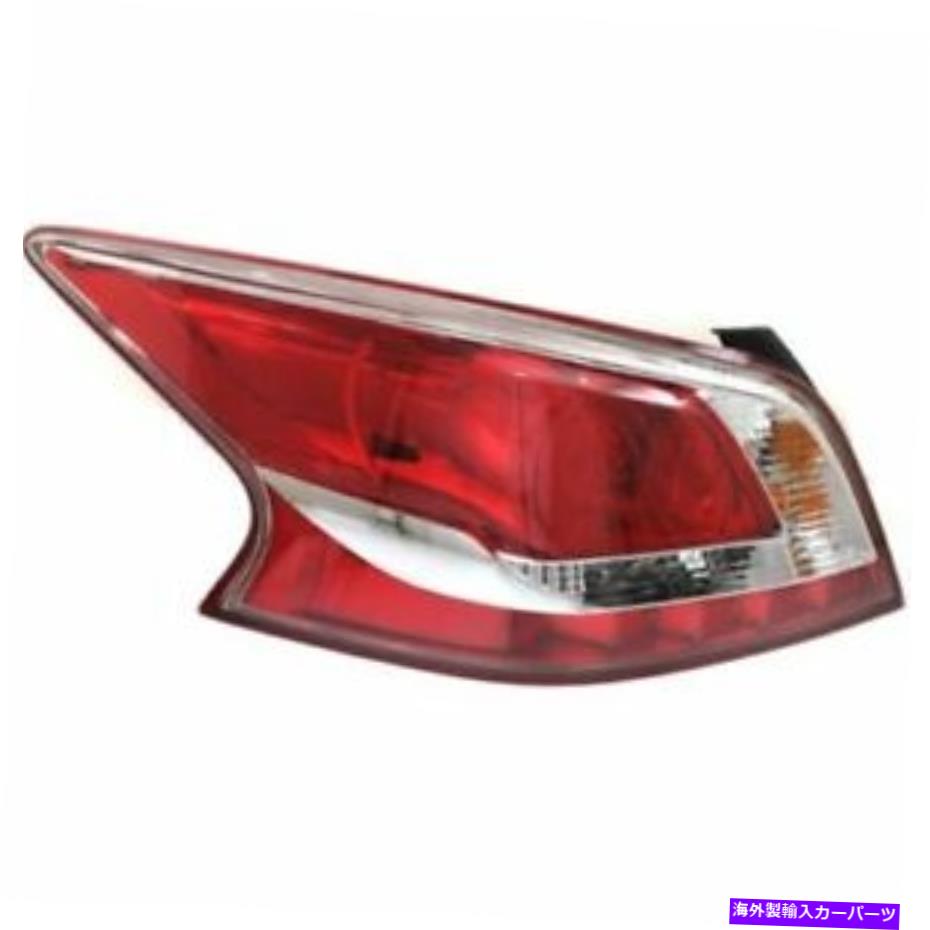 USテールライト Altima 13、Capaドライバサイドテールライト、クリアレンズ For Altima 13, CAPA Driver Side Tail Light, Clear Lens【並行輸入品】