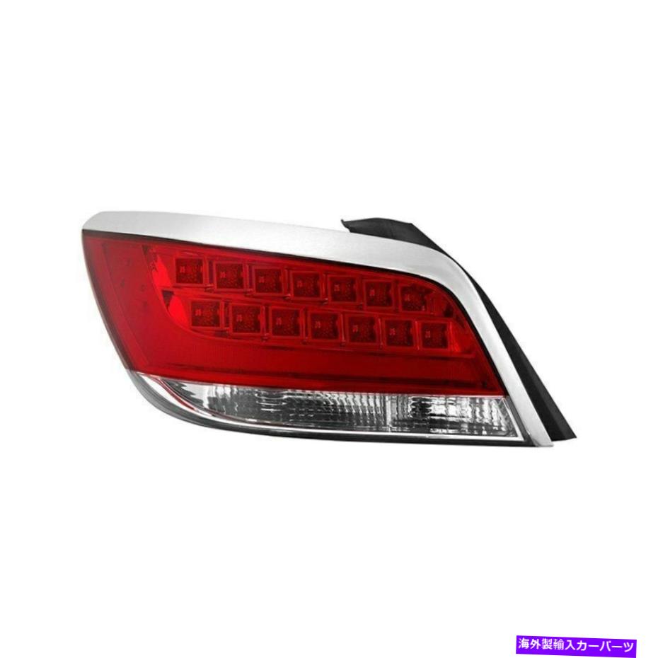 USテールライト Xtune Alt-JH-BLAC10 - Lドライバサイドクロム/赤ファクトリースタイルLEDテールライト XTune ALT-JH-BLAC10--L Driver Side Chrome/Red Factory Style LED Tail Light【並行輸入品】