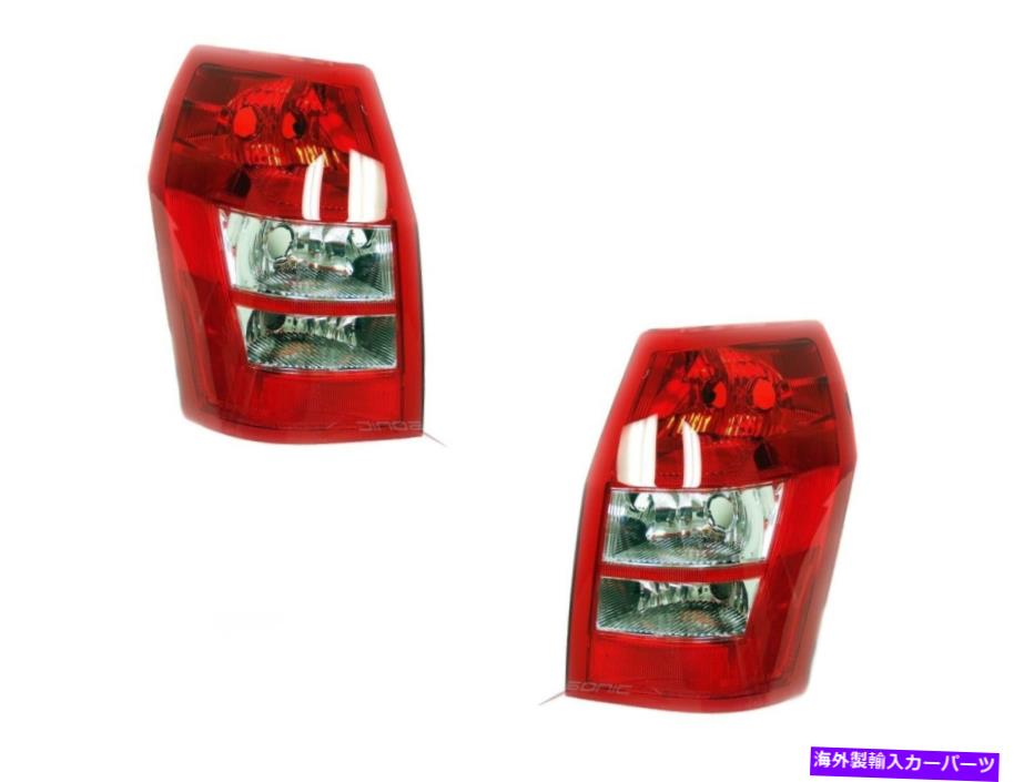 USテールライト 2005年から2008年のDodge Magnum Tail Lights Lampsドライバ＆旅客サイドLH + RH For 2005-2008 Dodge Magnum Tail Lights Lamps Driver & Passenger Side LH+RH【並行輸入品】