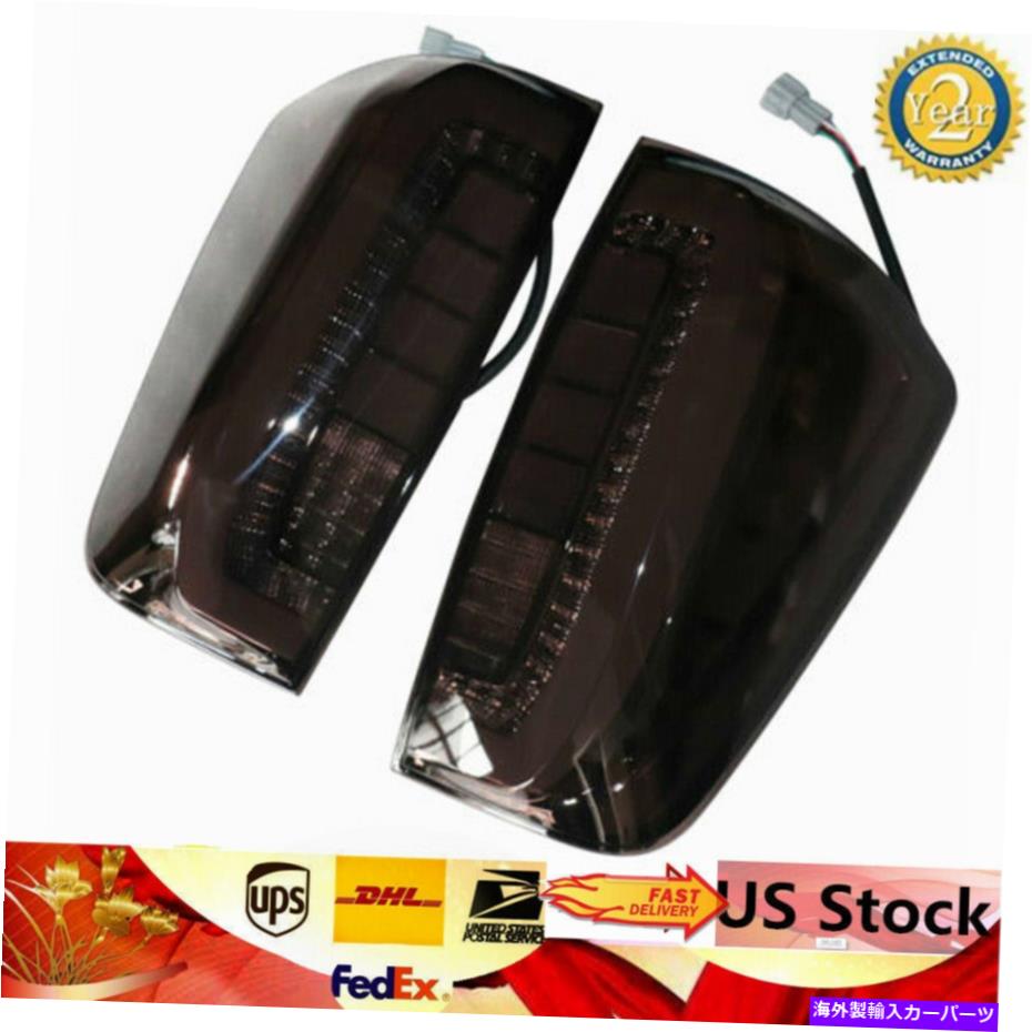 USテールライト 日産ナバラNP300 D23 2015-2019のためのペアLEDリアテールライトランプブレーキパーク A Pair LED Rear Tail Light Lamp Brake Park For Nissan Navara NP300 D23 2015-2019【並行輸入品】
