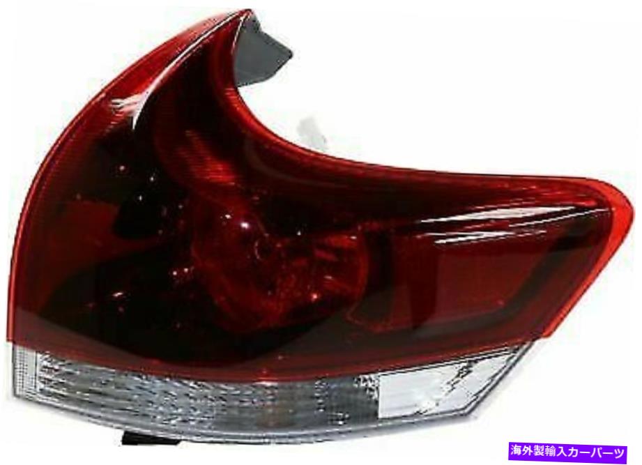USテールライト 2013年から2016年のトヨタVenzaのためのクリアレンズテールライト Clear Lens Tail Light for 2013-2016 Toyota Venza【並行輸入品】