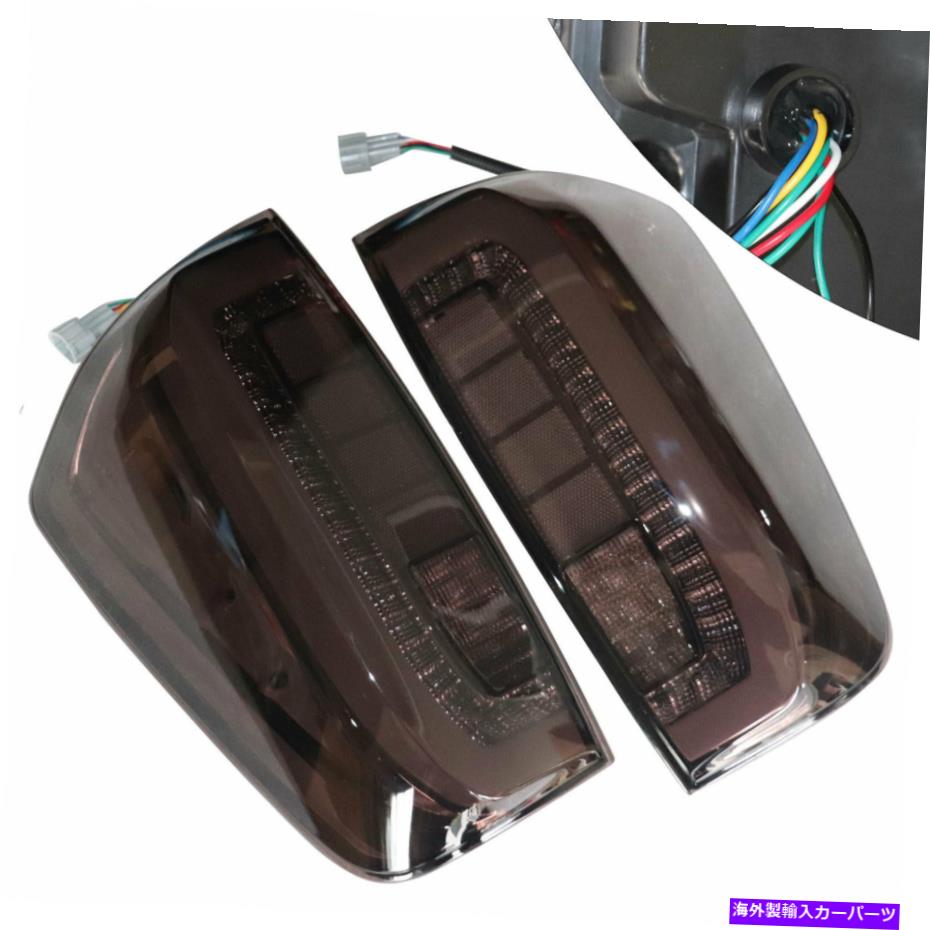 USテールライト LEDリアテールライトランプブレーキアセンブリABSフィットNAVARA NP300 2015-19 LED Rear Tail Light Lamp Brake Assembly ABS Fit For Nissan Navara NP300 2015-19【並行輸入品】