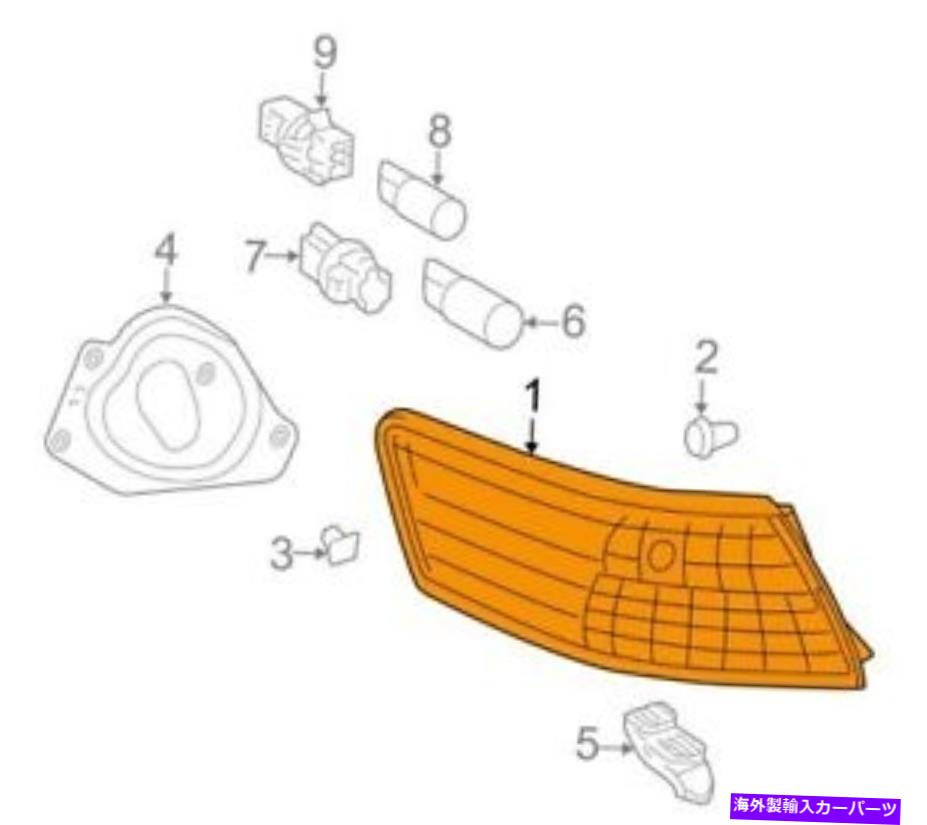 USテールライト トヨタ純正テールライトアセンブリのレアのレール8156133460 For Toyota Genuine Tail Light Assembly Rear Left 8156133460【並行輸入品】