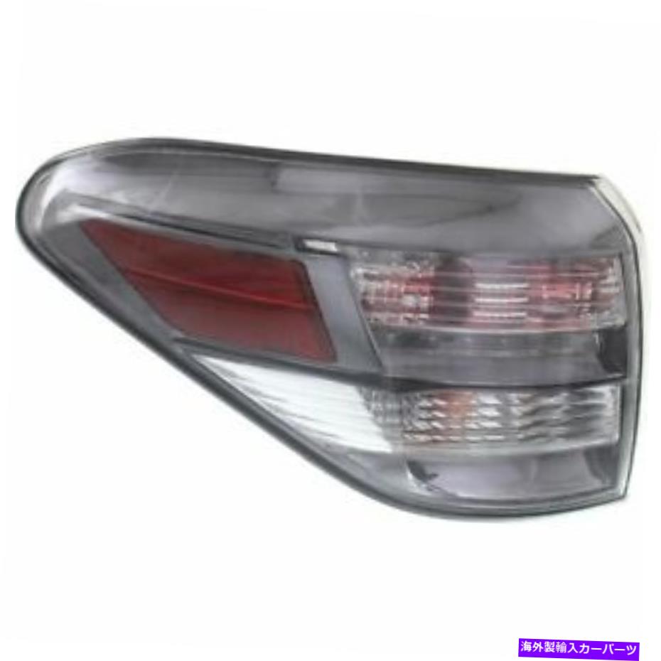 USテールライト Lexus RX350 10-12の左ドライバーサイドリアの新しいTaillight Taillamp LX2804105 For Lexus Rx350 10-12 Left Driver Side Rear New Taillight Taillamp LX2804105【並行輸入品】
