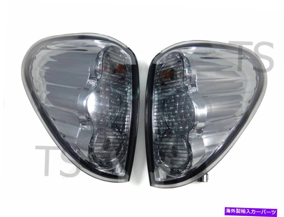 USテールライト 三菱トリトンL200 MN 2006-2014のためのペアスモークレンズLEDテールランプライト Pair Smoke Lens Led Tail Lamp Light For Mitsubishi Triton L200 Mn 2006-2014【並行輸入品】
