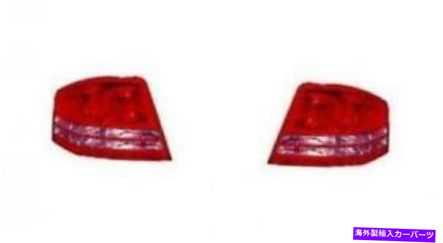 USテールライト 2008年のサイド/ペア - 2010 Dodge Avengerリアテールライトアセンブリの交換 SIDE/PAIR for 2008 - 2010 Dodge Avenger Rear Tail Light Assembly Replacement【並行輸入品】