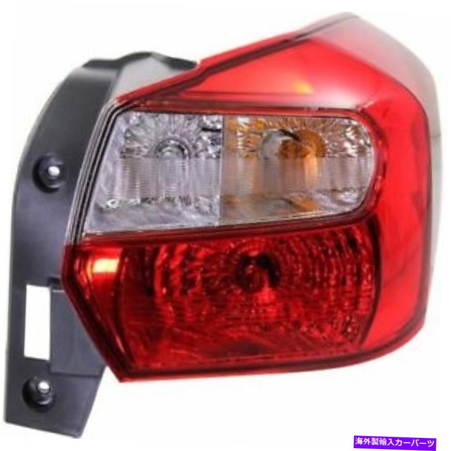 USテールライト インプレッサ12-16、助手席側テールライト、クリア、レンズレンズ For Impreza 12-16, Passenger Side Tail Light, Clear and Red Lens【並行輸入品】