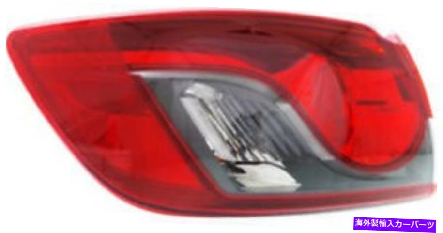 USテールライト 2013-2015 Mazda CX-9のための左の運転席側テールライトテールランプ Left Driver Side Tail Light Tail Lamp for 2013-2015 Mazda CX-9【並行輸入品】