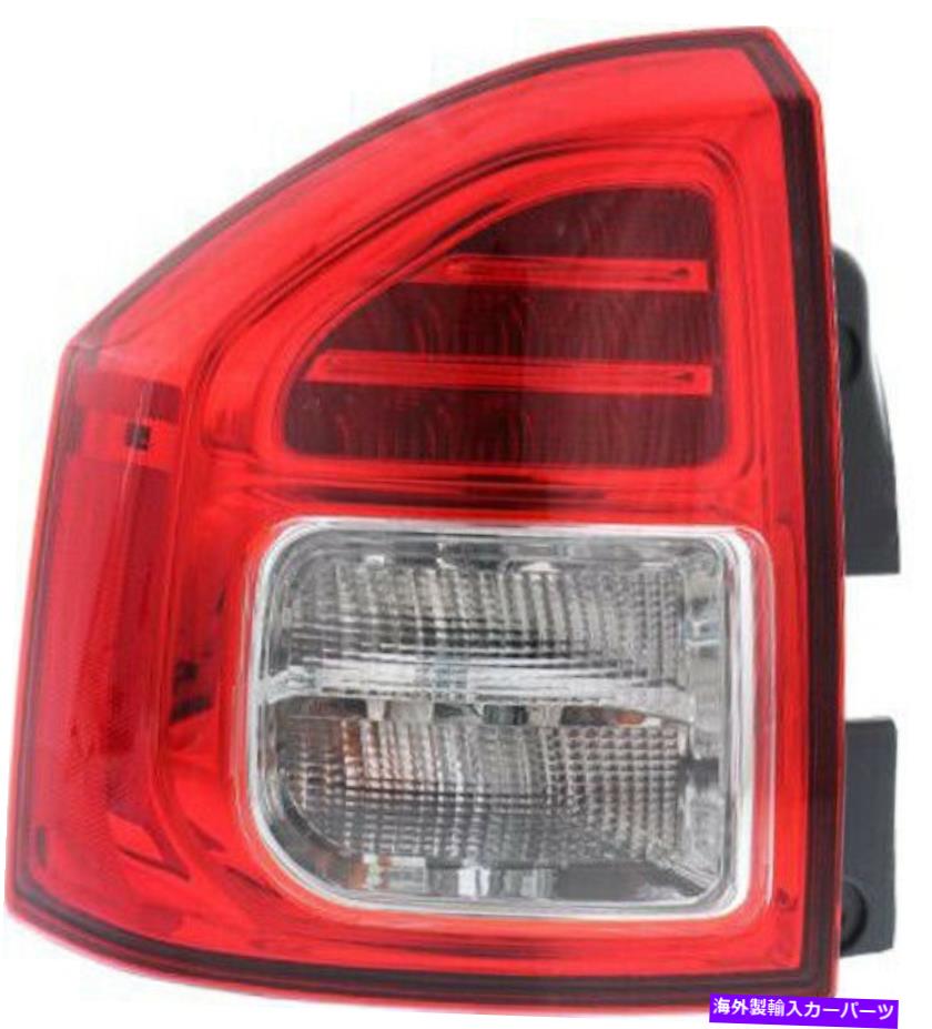 USテールライト 11-13ジープコンパスのためのドライバー左側のテールライトテールランプ Driver Left Side Tail Light Tail Lamp for 11-13 Jeep Compass【並行輸入品】 44,214円