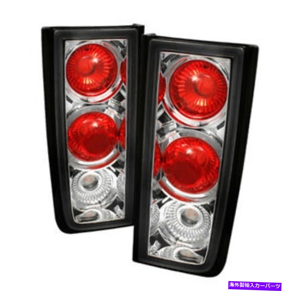 USテールライト ハマーH2 03-05クロムユーロスタイルリアテールライトブレーキランプペアセット Hummer H2 03-05 Chrome Euro Style Rear Tail Lights Brake Lamp Pair Set【並行輸入品】