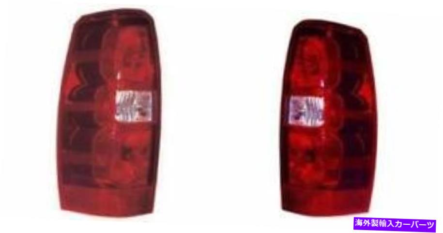 USテールライト 2007年 - 2013年のシボレー雪崩後テールライトアセンブリ SIDE/PAIR for 2007 - 2013 Chevrolet Avalanche Rear Tail Light Assembly【並行輸入品】