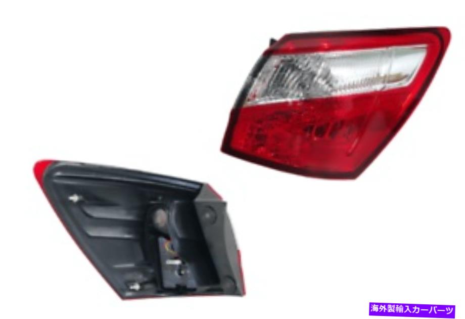 USテールライト 日産デュアリスJ10 2010-2014のためのテールライトの外側の側面 TAIL LIGHT OUTER RIGHT HAND SIDE FOR NISSAN DUALIS J10 2010-2014【並行輸入品】|Us Custom Parts Shop USDM