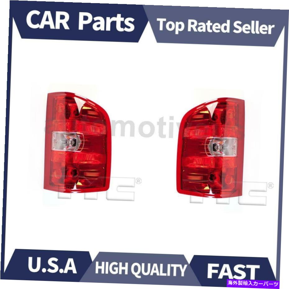 USテールライト Sierra 3500 HD 2007-2014用左右のテールライトアセンブリ2X TYC Left Right Tail Light Assembly 2X TYC For Sierra 3500 HD 2007-2014【並行輸入品】