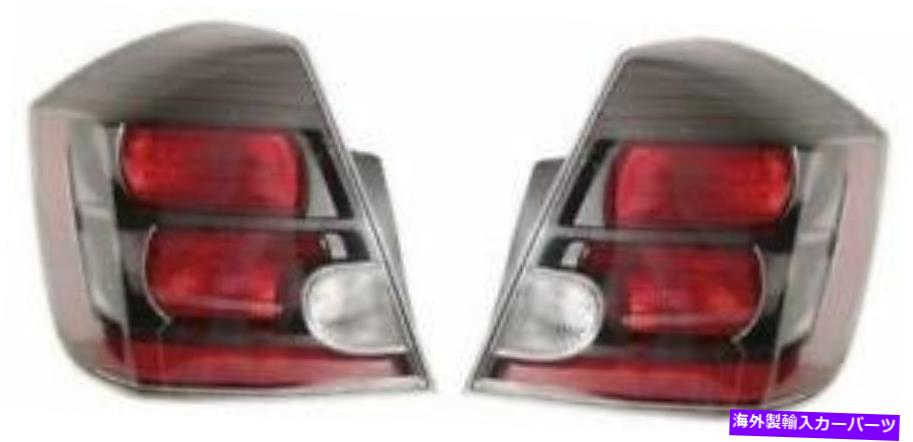 USテールライト サイド/ペアフィット2010 - 2012日産セントラテールライト - 左右 SIDE/PAIR fits 2010 - 2012 Nissan Sentra Tail Light - Left/Right【並行輸入品】