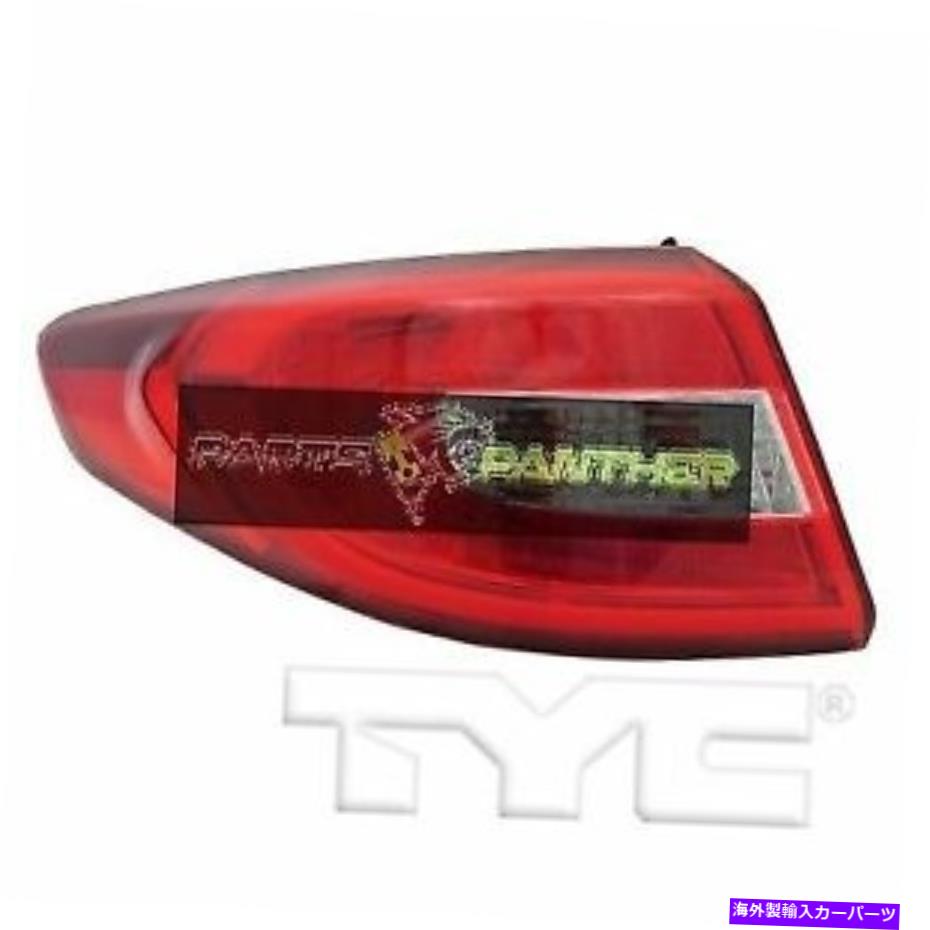 USテールライト 2015年 - 2016年運転側HYUNDAI SONATAリアテールライトアセンブリの交換 for 2015 - 2016 driver side Hyundai Sonata Rear Tail Light Assembly Replacement【並行輸入品】