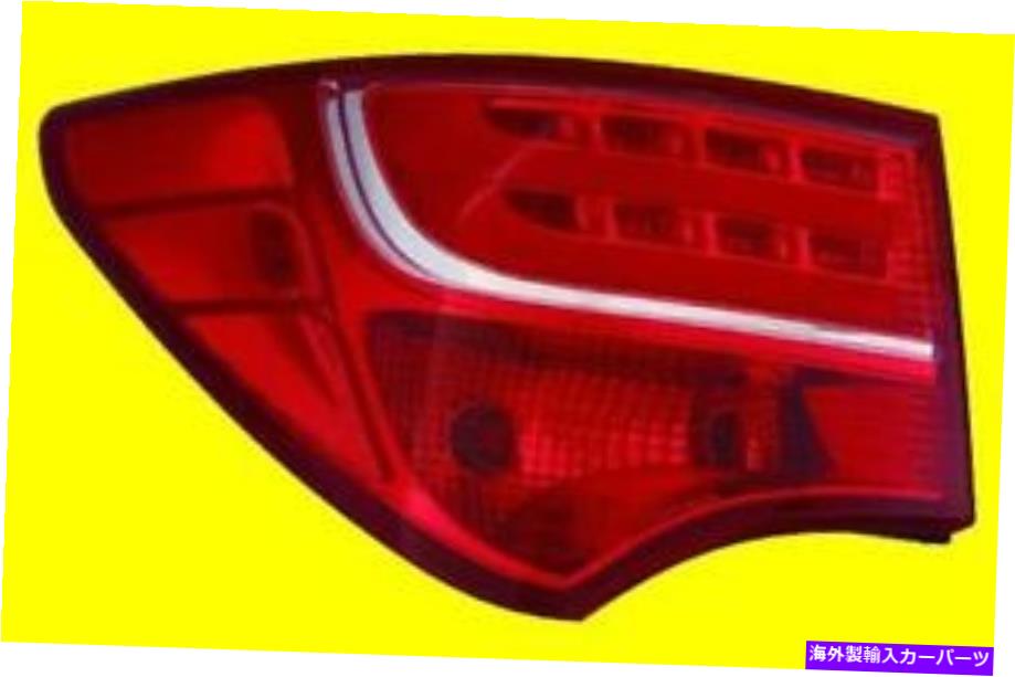 USテールライト Hyundai Santa Fe Sport 2013-2016のための左外のテールライト| 924014Z100 HY2804124 Left OUTER TAIL LIGHT for HYUNDAI SANTA FE SPORT 2013-2016 |924014Z100 HY2804124【並行輸入品】|Us Custom Parts Shop USDM
