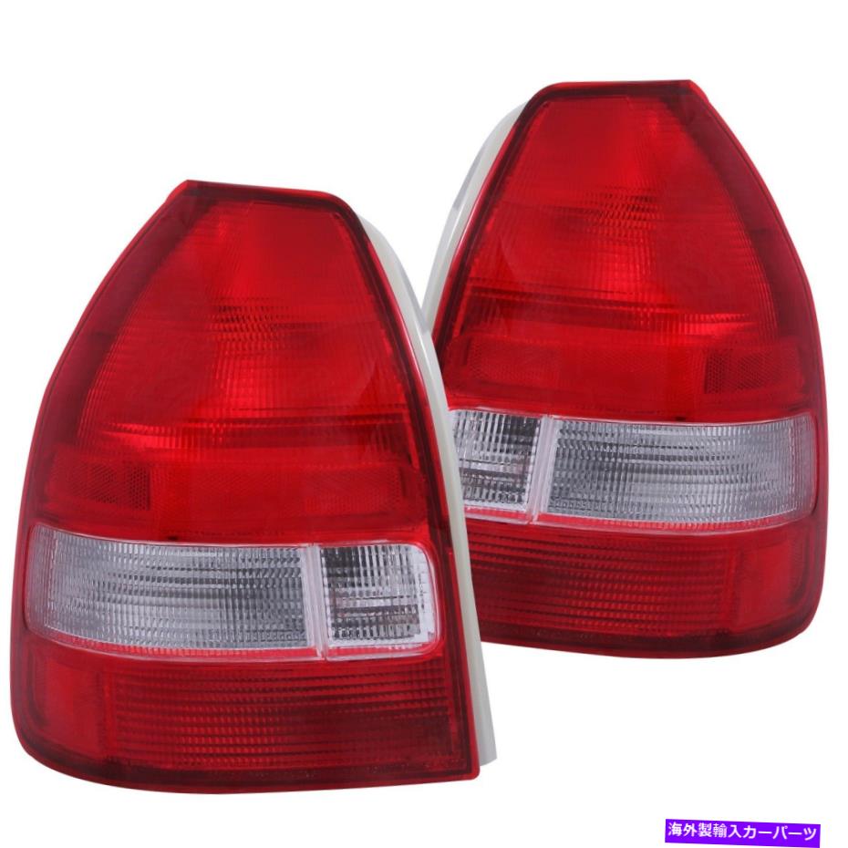 USテールライト Anzo USA 221135テールライトアセンブリは96-00シビックに収まります Anzo USA 221135 Tail Light Assembly Fits 96-00 Civic【並行輸入品】