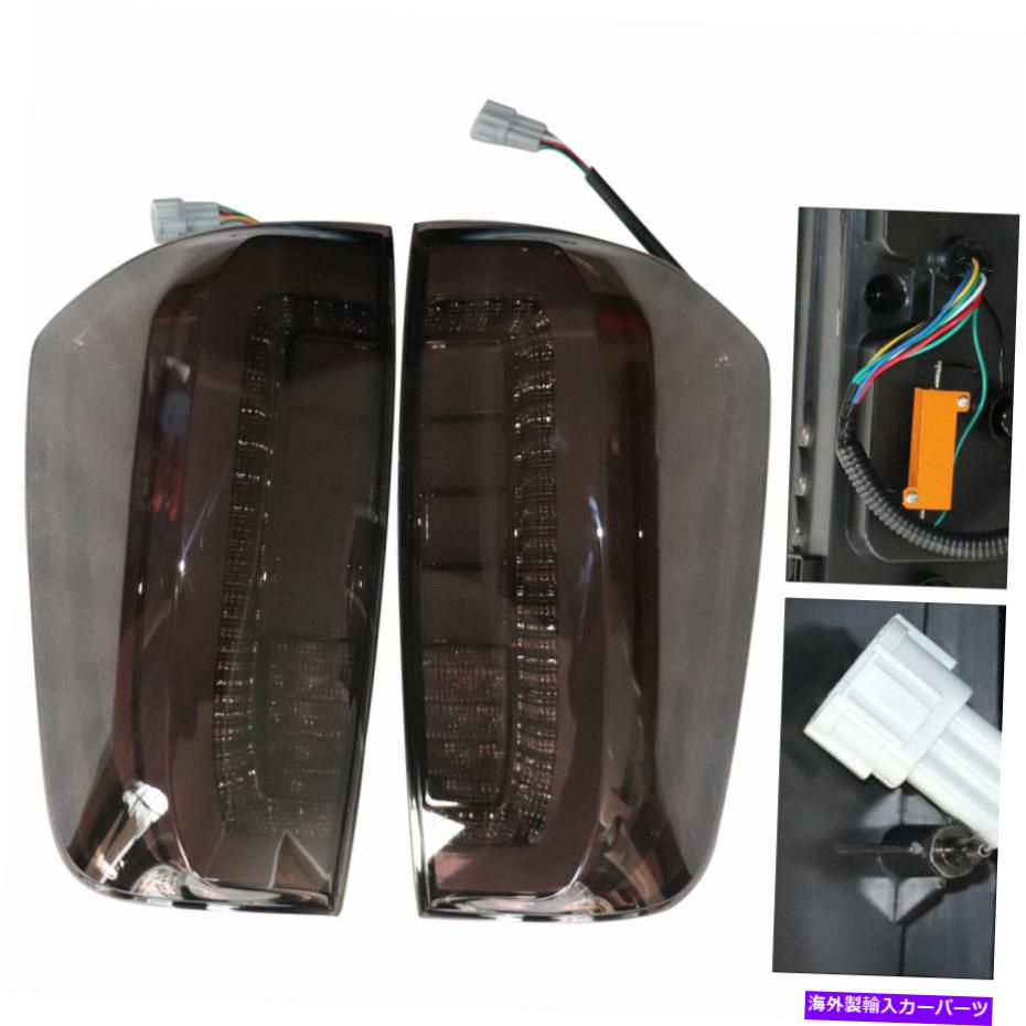 USテールライト Nissan Navara NP300 2015-2019用LEDテールライト（左+右）ペア One Pair of LED Tail Lights（Left+Right）side For Nissan Navara NP300 2015-2019【並行輸入品】