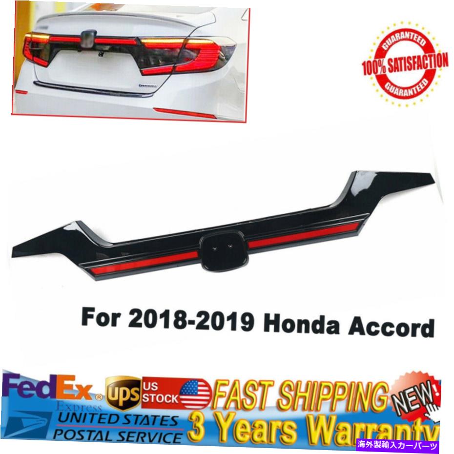 USテールライト 2018年19のためのLEDテールブレーキブレスライトダイナミックシグナルランプ LED Tail Brake Breath Light Dynamic Signal Lamp For 2018-19 Honda Accord Red Len【並行輸入品】