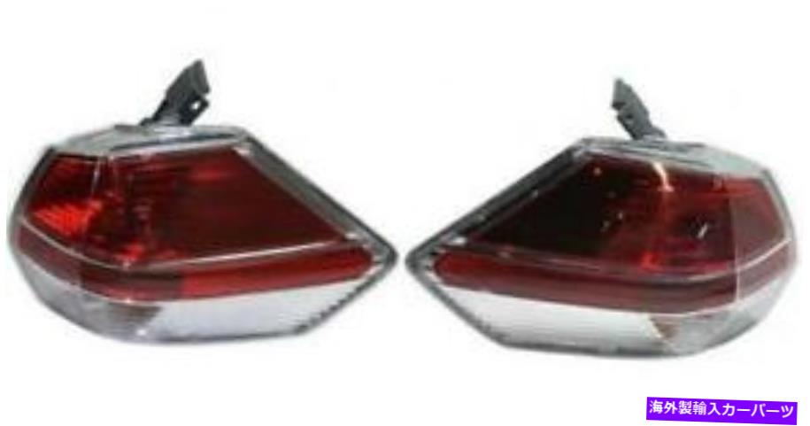 USテールライト 2014年のサイド/ペア - 2016日産ローグテールライトリアランプ - 左/右 SIDE/PAIR for 2014 - 2016 Nissan Rogue Tail Light Rear Lamp - Left/Right【並行輸入品】