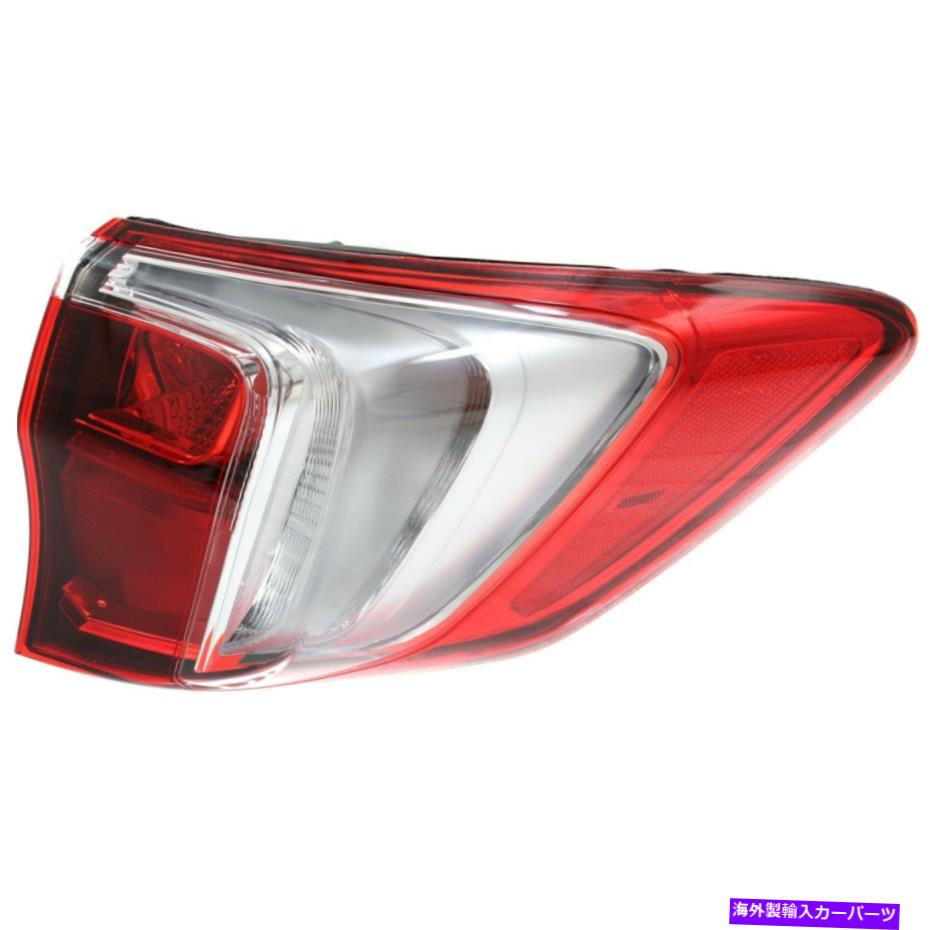 USテールライト 33550TX4A51カーパテライトTaillight Taillamp Brakelightランプドライバー左側 33550TX4A51 CAPA Tail Light Taillight Taillamp Brakelight Lamp Driver Left Side【並行輸入品】
