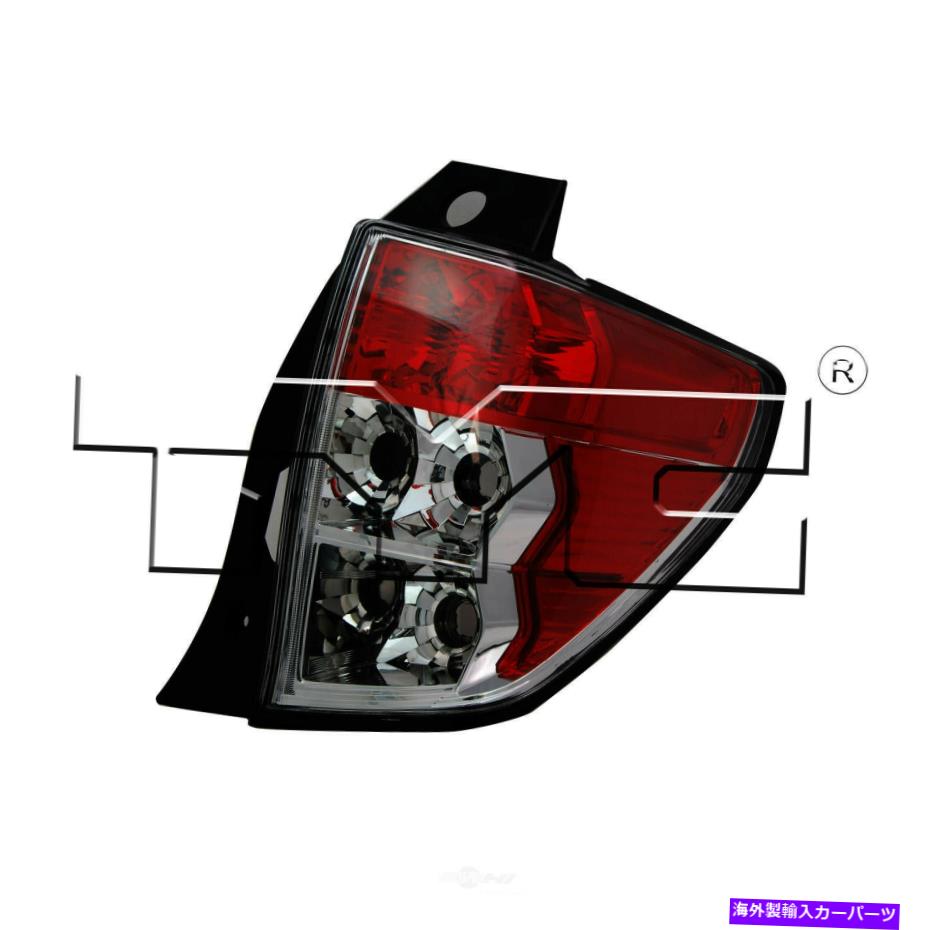 USテールライト テールライトアセンブリ - レギュラー右TYC 11-6337-01フィット09-13スバルフォールター Tail Light Assembly-Regular Right TYC 11-6337-01 fits 09-13 Subaru Forester【並行輸入品】｜Us Custom Parts Shop USDM
