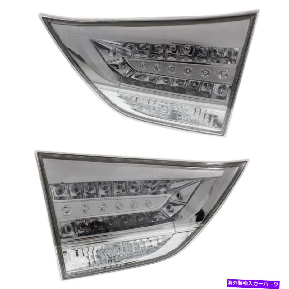USテールライト 2011-2017のテールライトToyota Sienna 2の左右の内部カーパのセット Tail Light For 2011-2017 Toyota Sienna Set of 2 Left and Right Inner CAPA【並行輸入品】