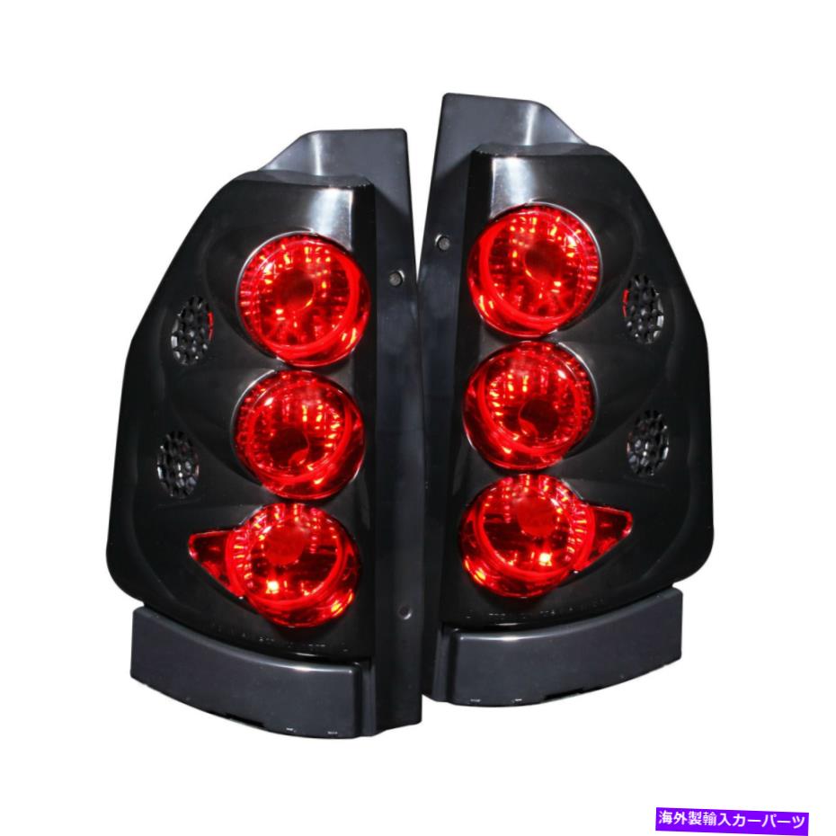 USテールライト Anzo 211093 2白熱電球テールライトの後部02-06 GMCのすべて Anzo 211093 Pair of 2 Incandescent Bulb Tail Lights Rear for 02-06 GMC Envoy【並行輸入品】