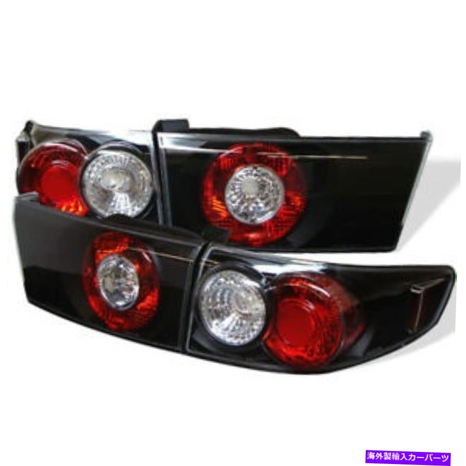 USテールライト Honda 03-05 Accord 4DR Sedan Black Altezzaリアテールブレーキライトランプセット Fit Honda 03-05 Accord 4dr Sedan Black Altezza Rear Tail Brake Lights Lamp Set【並行輸入品】