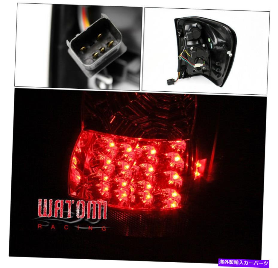 USテールライト 99-04ジープグランドチェロキーG2テールブレーキライトリアランプブラック左+右 FOR 99-04 JEEP GRAND CHEROKEE G2 TAIL BRAKE LIGHTS REAR LAMPS BLACK LEFT+RIGHT【並行輸入品】