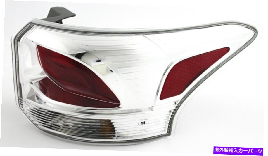 USテールライト 2015年2015年三菱アウトランダーテールライト旅客右側 For 2014 2015 Mitsubishi Outlander Tail Light Passenger Right Side【並行輸入品】