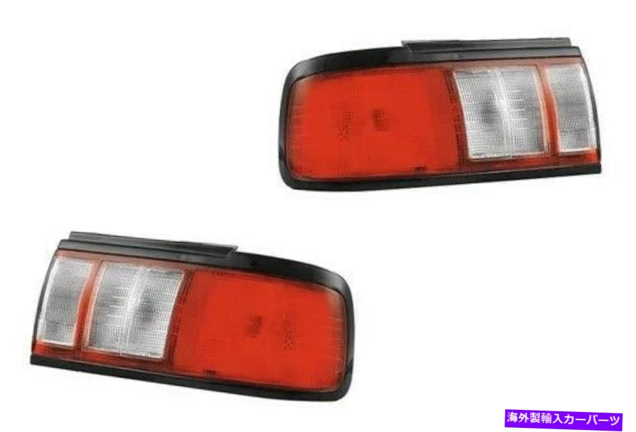USテールライト Nissan Sentra 91-94 SE-R、Sunny B13スーパーサルーン用テールライトペア taillights pair for nissan sentra 91-94 se-r, sunny b13 super saloon【並行輸入品】