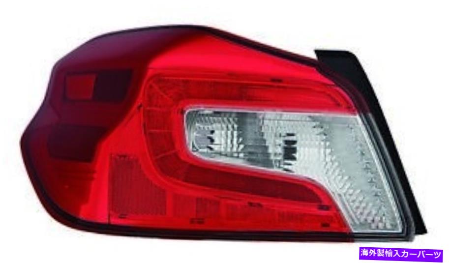 USテールライト 2015年2016年2016年2017年のSubaru WRX / STIテールライトドライバー左側 For 2015 2016 2017 Subaru Wrx/Sti Tail Light Driver Left Side【並行輸入品】｜Us Custom Parts Shop USDM