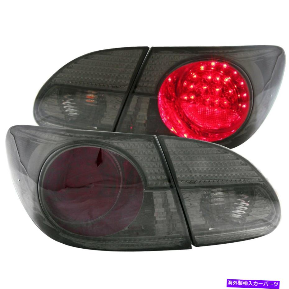 USテールライト Anzo USA 321270テールライトアセンブリは03-08カローラに収まります Anzo USA 321270 Tail Light Assembly Fits 03-08 Corolla【並行輸入品】